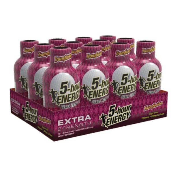 Transfusion Extra Strength 5-hour ENERGY® - 12 Bottles Transfusion Extra Strength 5-hour ENERGY® - 12 Bottles