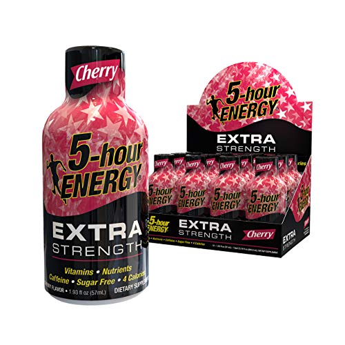 Cherry Extra Strength 5-hour ENERGY® - 12 Bottles Cherry Extra Strength 5-hour ENERGY® - 12 Bottles