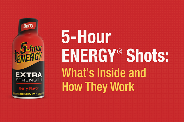 5-Hour ENERGY® Shots: What’s Inside and How They Work