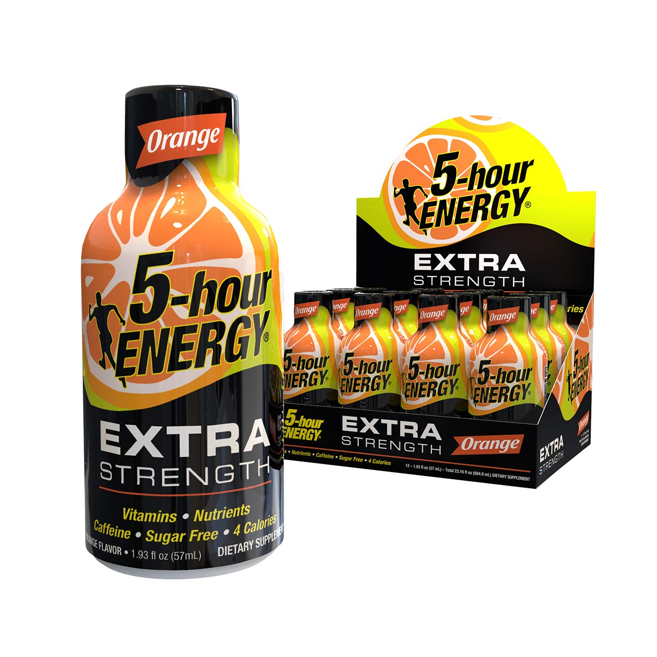 Orange Extra Strength- 5-Hour Energy Extra Strength